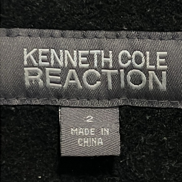 ⭐️ KENNETH COLE Black Wool Coat ⭐️ - Picture 4 of 6